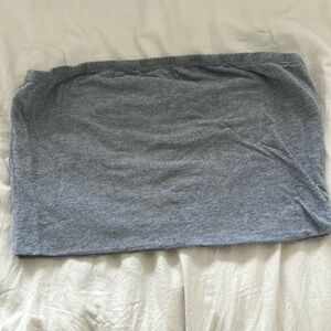 Grey tube top